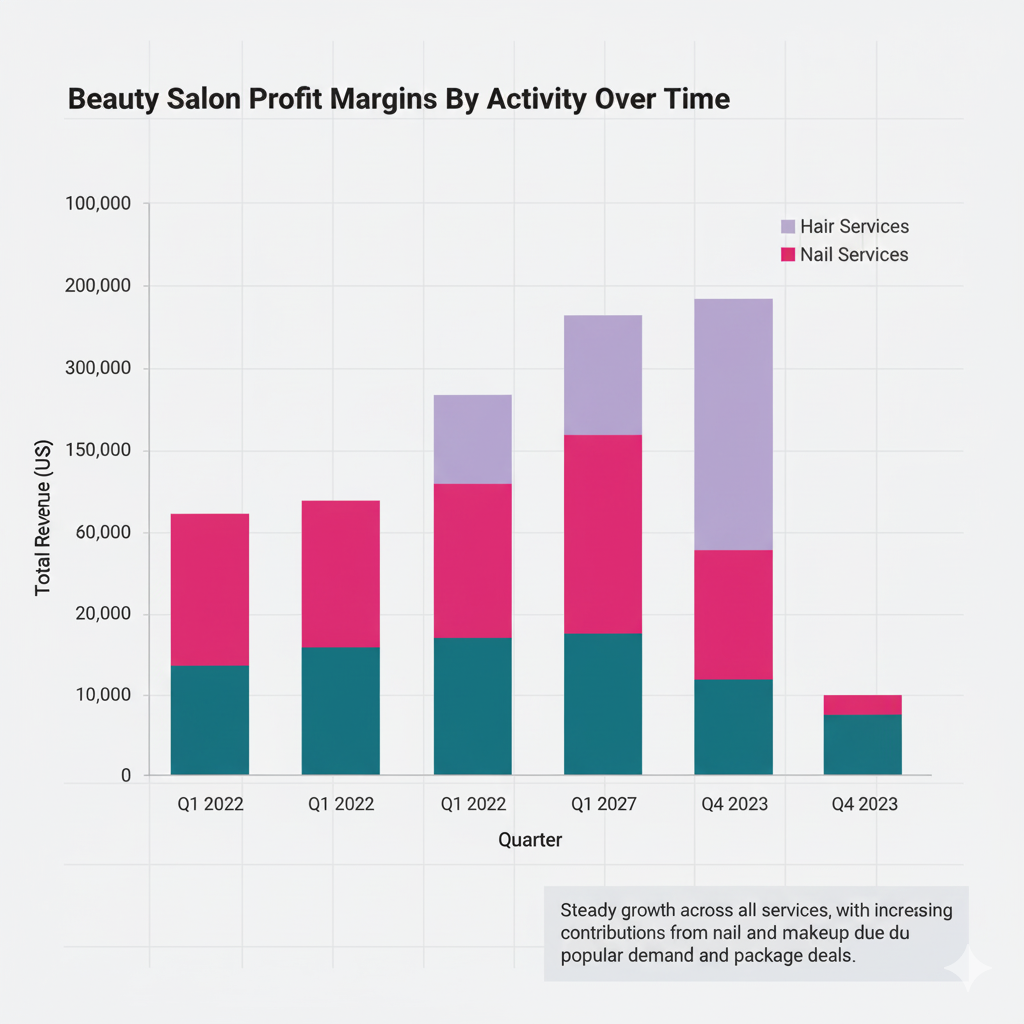 Comparison of Services within Salon