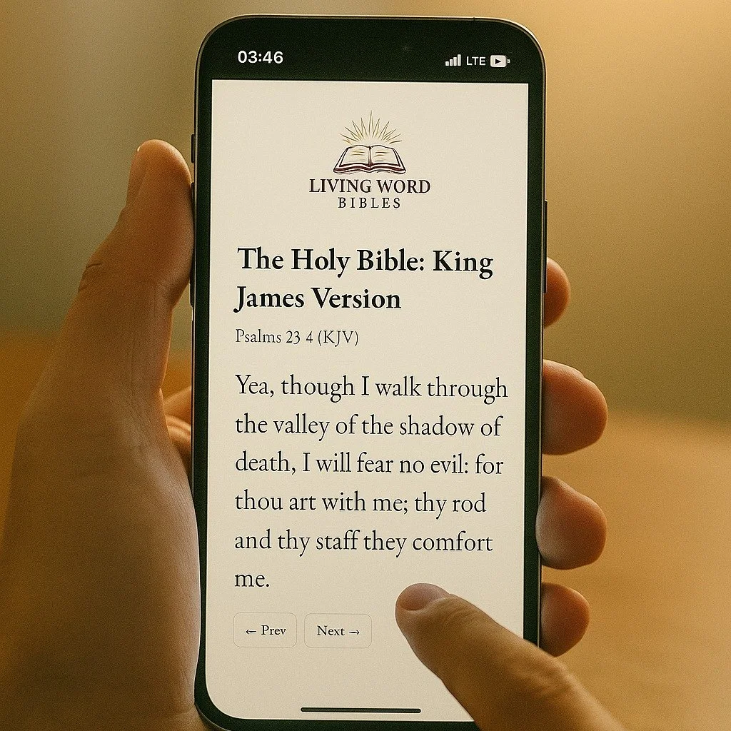 Now Available! The LWB Bible App. Beautifully Formatted to Bring God's Word to Life on Any Device. Optimized for iOS &amp; Android.

www.livingwordbibles.com/ios

#god #jesuschrist #bible #bibleverse #biblestudy #biblequotes #christianity #livingword