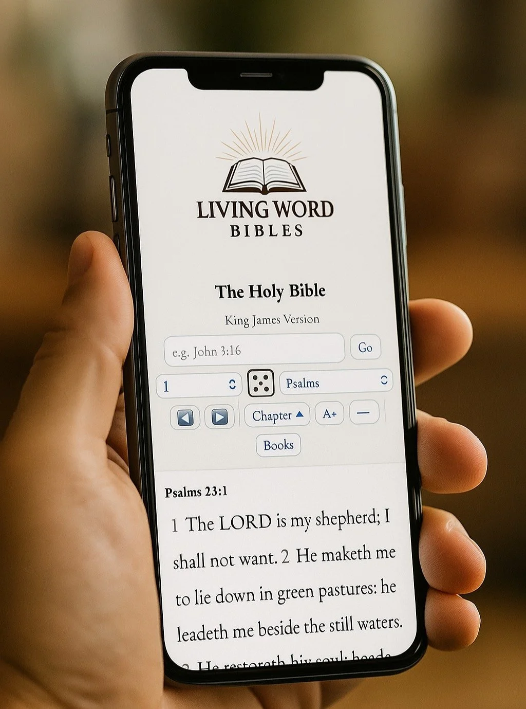 Now Available! The LWB Bible App. Beautifully Formatted to Bring God's Word to Life on Any Device. Optimized for iOS &amp; Android. Just 99&cent;!

www.livingwordbibles.com/ios

#god #jesuschrist #bible #bibleverse #biblestudy #biblequotes #christian