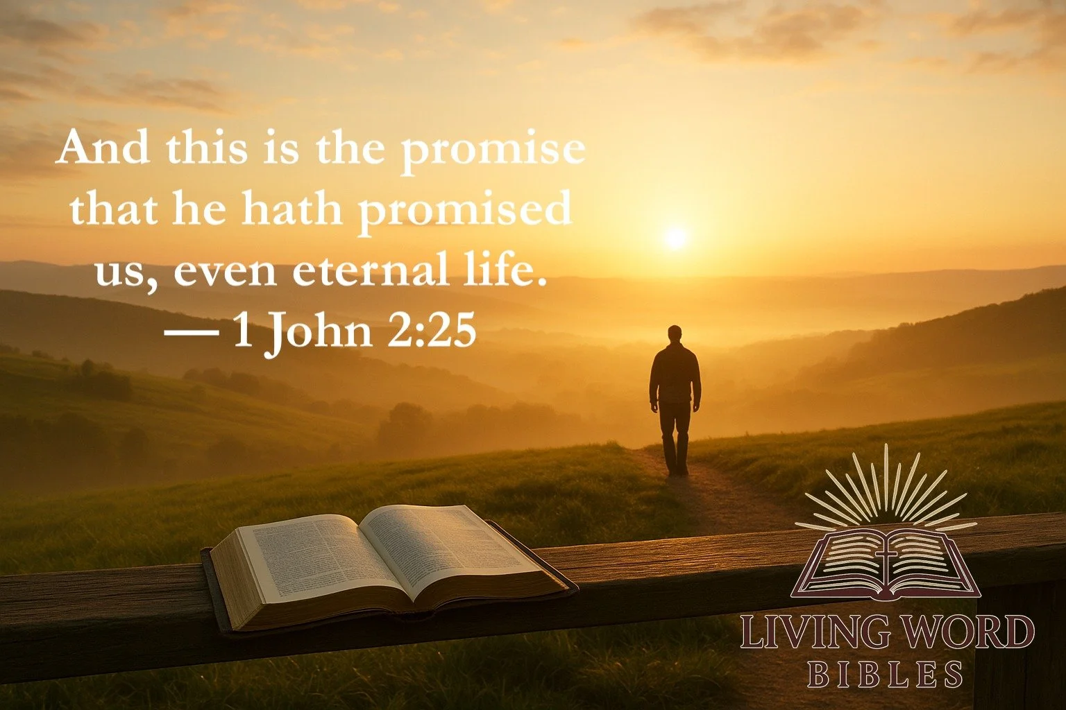 &ldquo;And this is the promise that he hath promised us, even eternal life.
&mdash; 1 John 2:25 (KJV)&rdquo;

www.livingwordbibles.com

#god #jes&uacute;s #jesuschrist #jesussaves #bible #bibleverse #bibleverses #biblestudy #biblequotes #livingwordbi