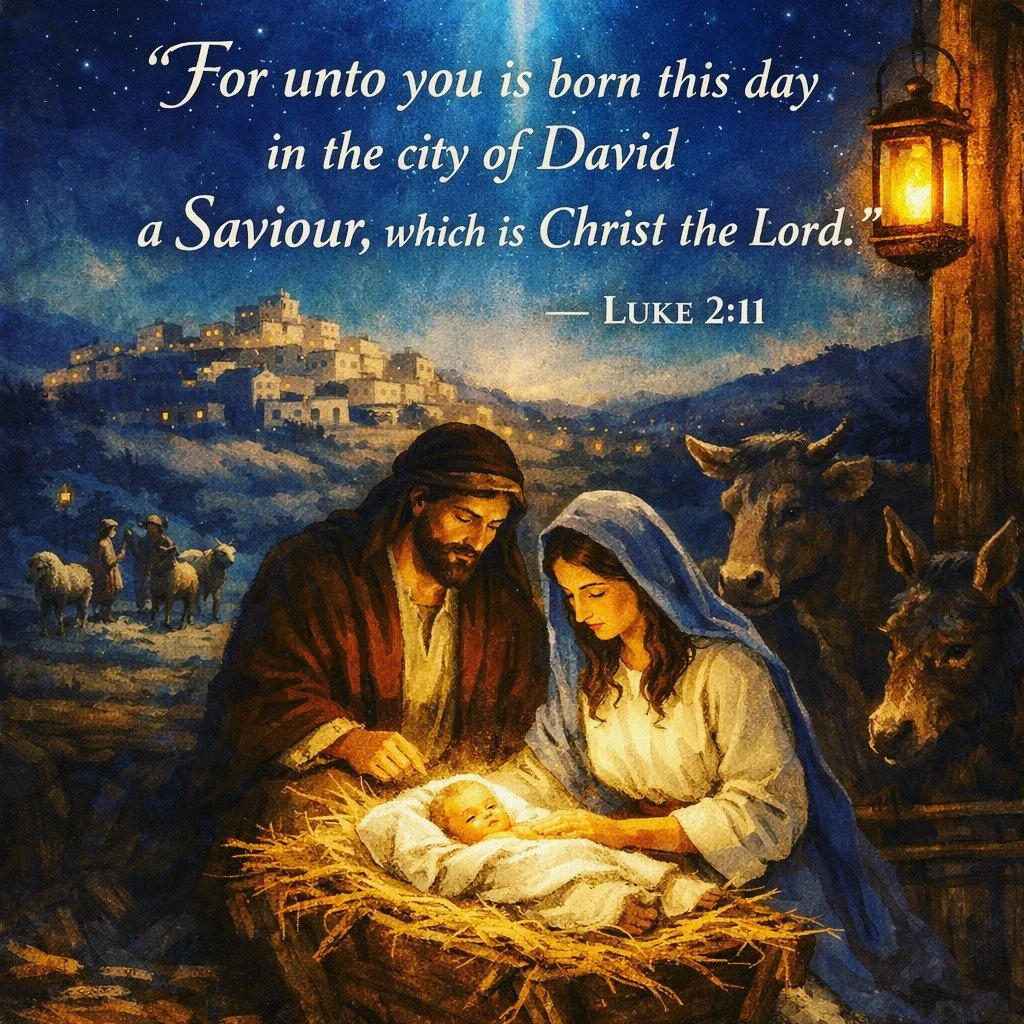 From the Living Word Bibles Family to Yours, Merry Christmas! 🎁✨

Luke 2:11 reminds us that the greatest gift has already been given: Jesus Christ.
Drop a &ldquo;🤍&rdquo; if you&rsquo;re celebrating His birth today.

#MerryChristmas #Luke211 #Jesus