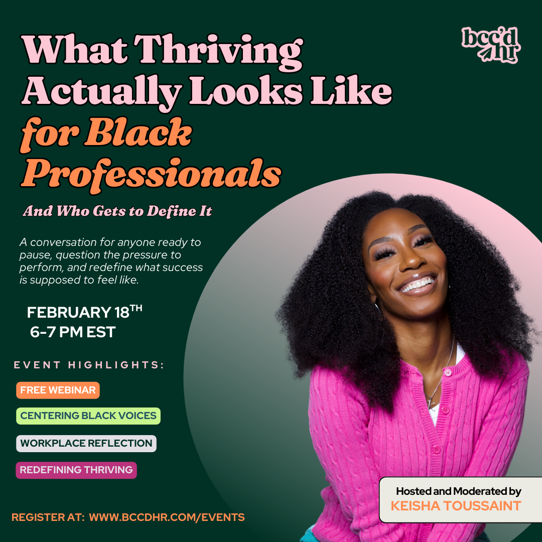 What Thriving Actually Looks Like for Black Professionals And Who Gets to Define It