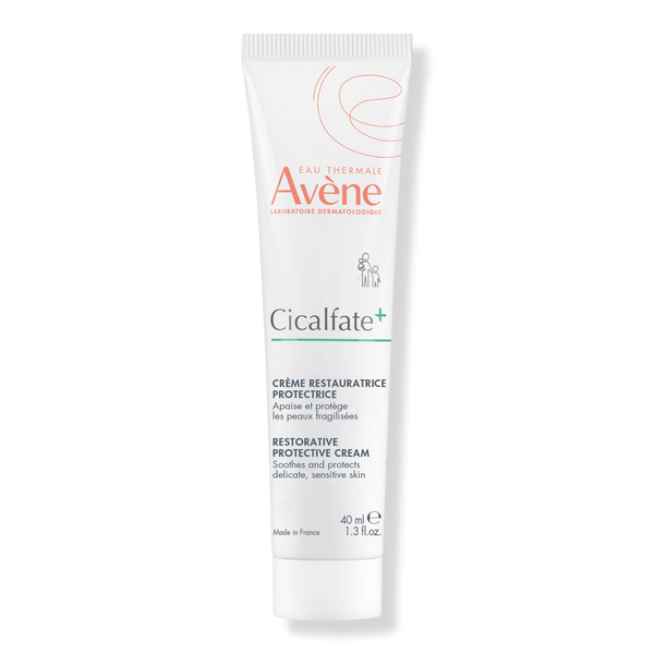 Avène Cicalfate+ Restorative Protective Cream tube — barrier repair for dry sensitive midlife skin