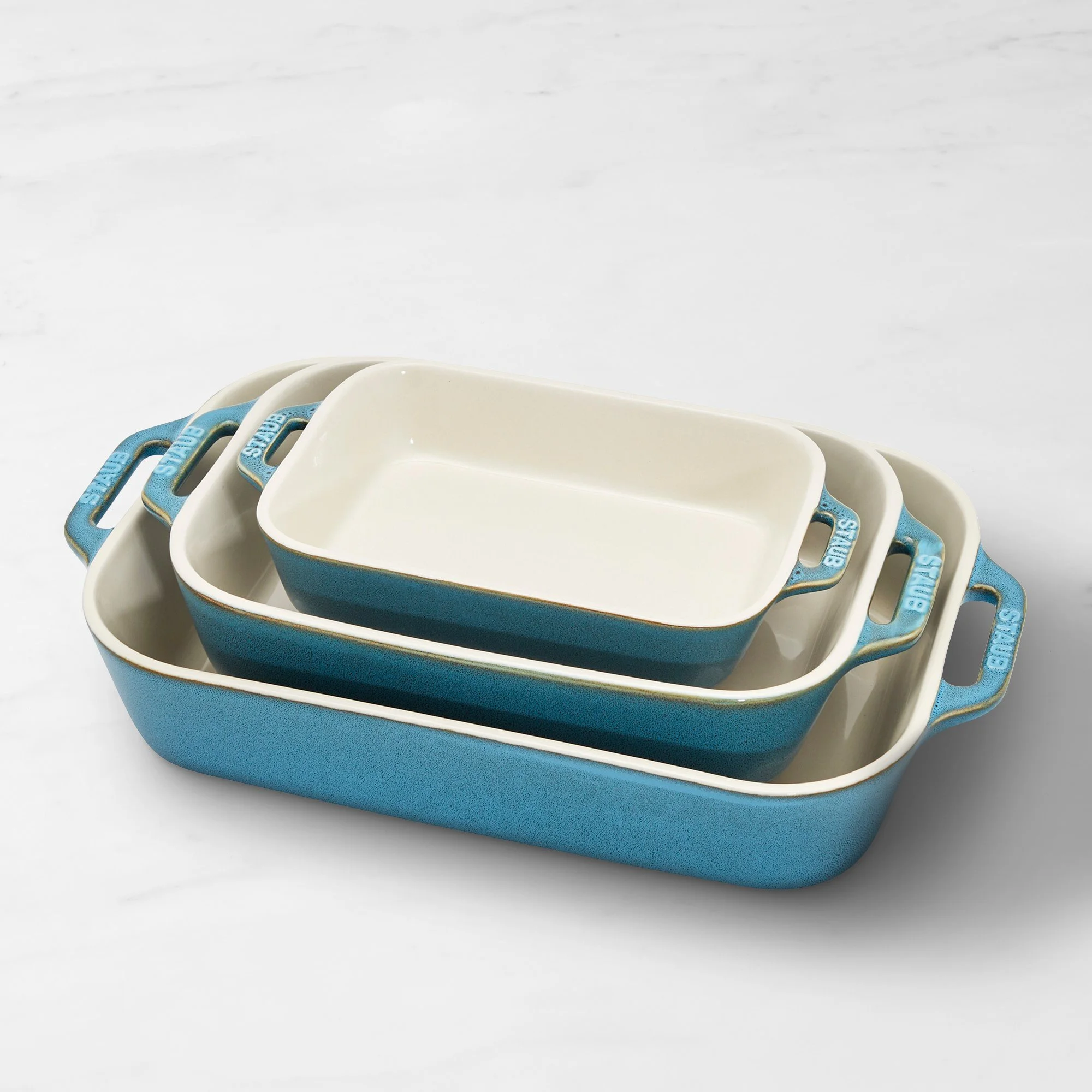 Baking Dish Set (Rustic Turquoise)