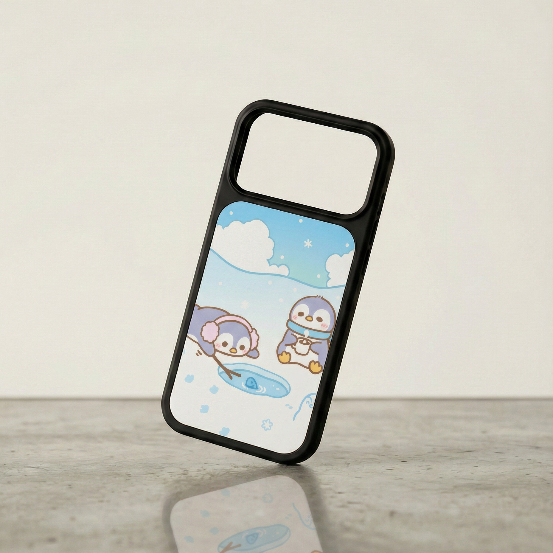 "Icy Penguins" by Ngo Chau (Back)