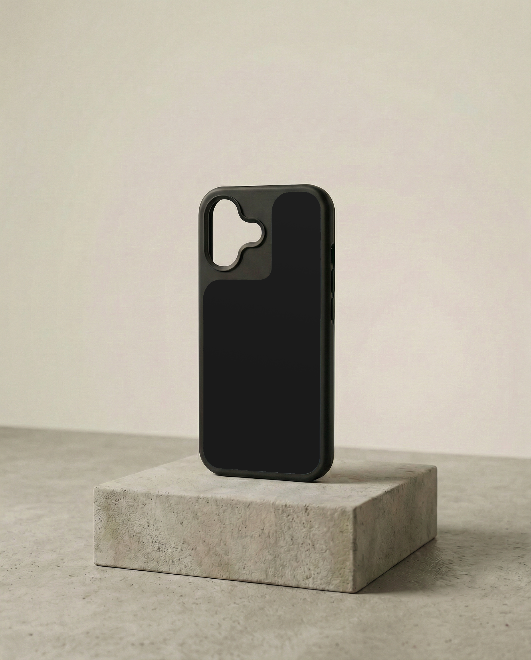 "Midnight Black" Solid Back