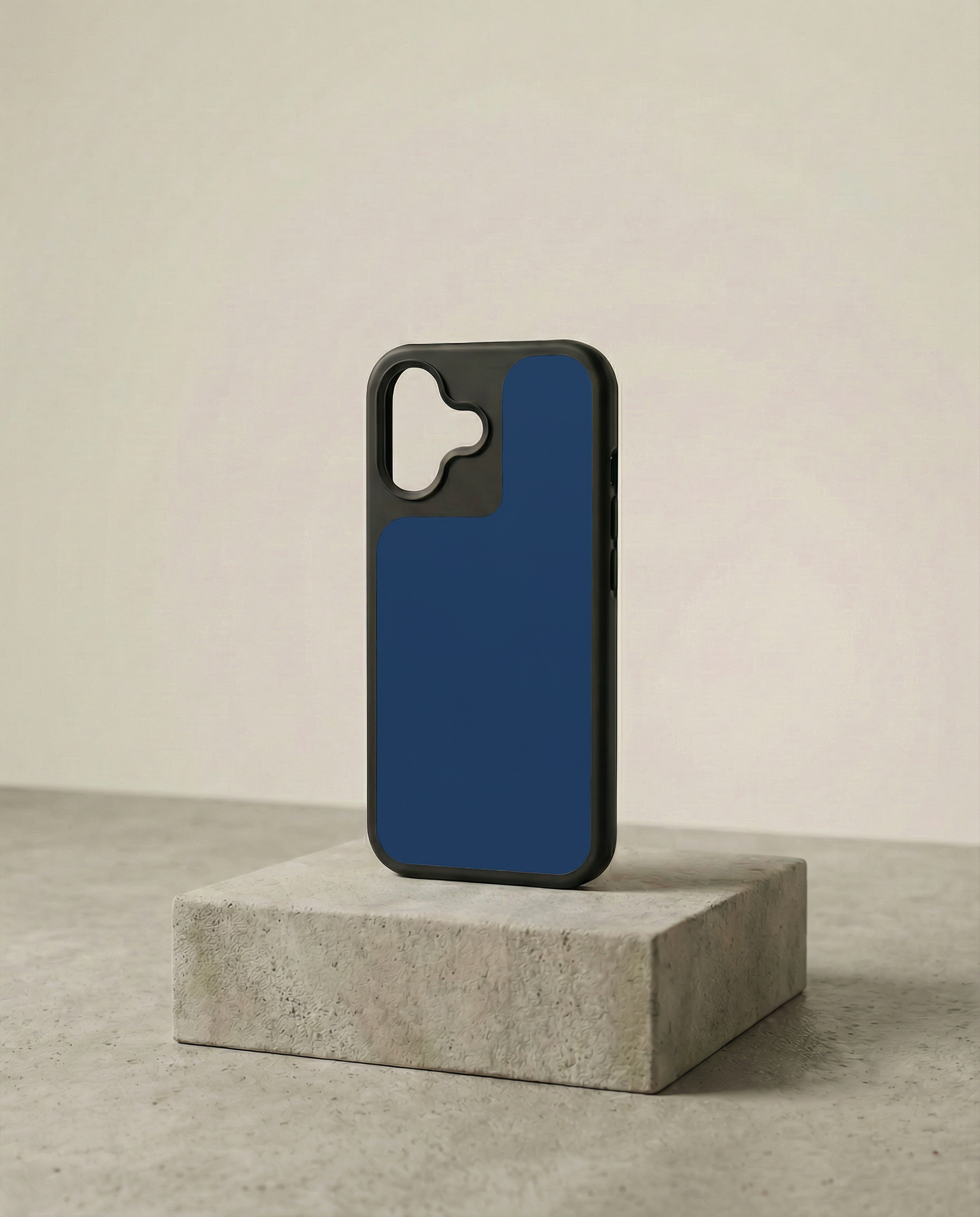 "Deep Navy" Solid Back