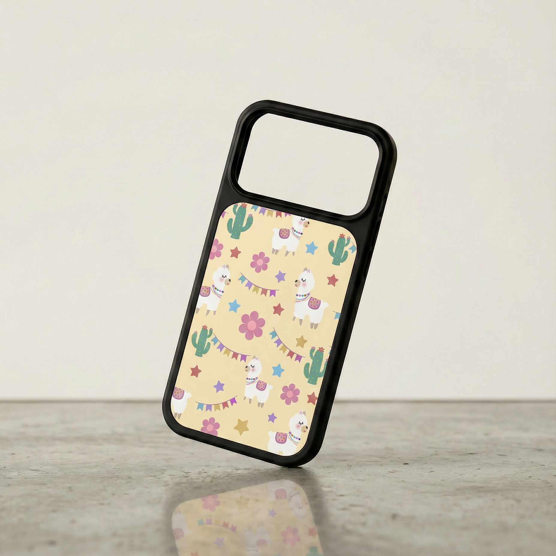 "Llama Fiesta" by Sil Medeiros (Back)