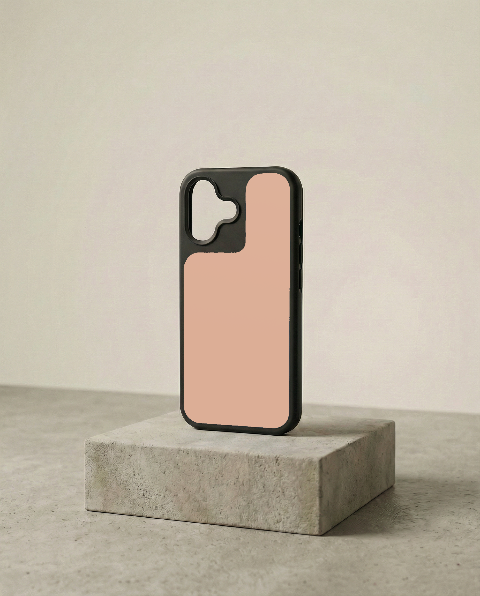 "Dusty Rose" Solid Back