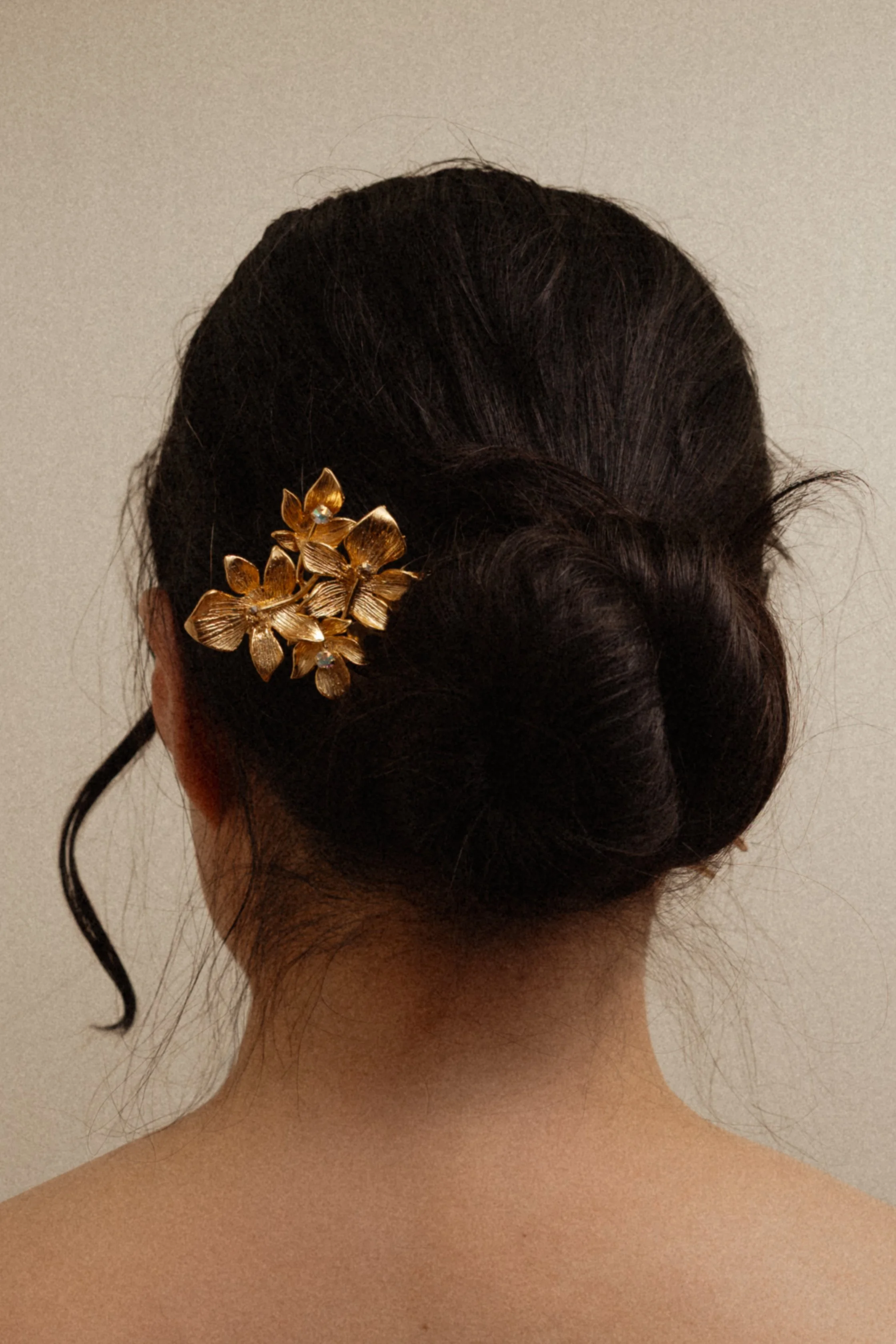 Secret Garden Hair Comb – Pearl Leaves