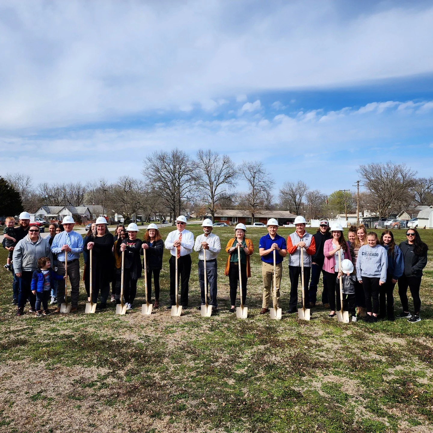 The Ambler|Architects team is happy to be supporting Independence Public Schools in Kansas with the design and construction of their new Early Learning Center. #amblerarchitects #groundbreaking