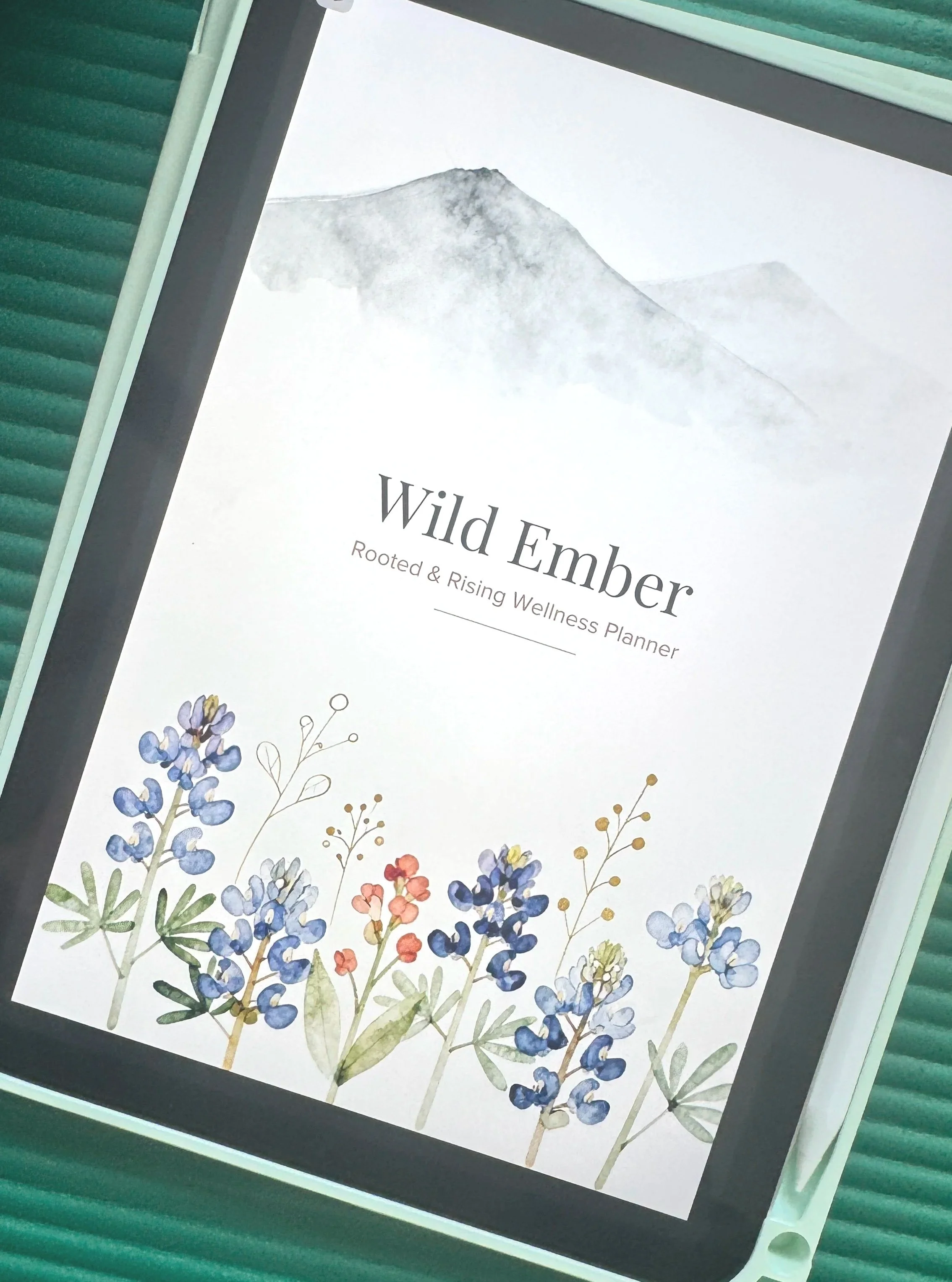Wild Ember Wellness 91 pg. Planner