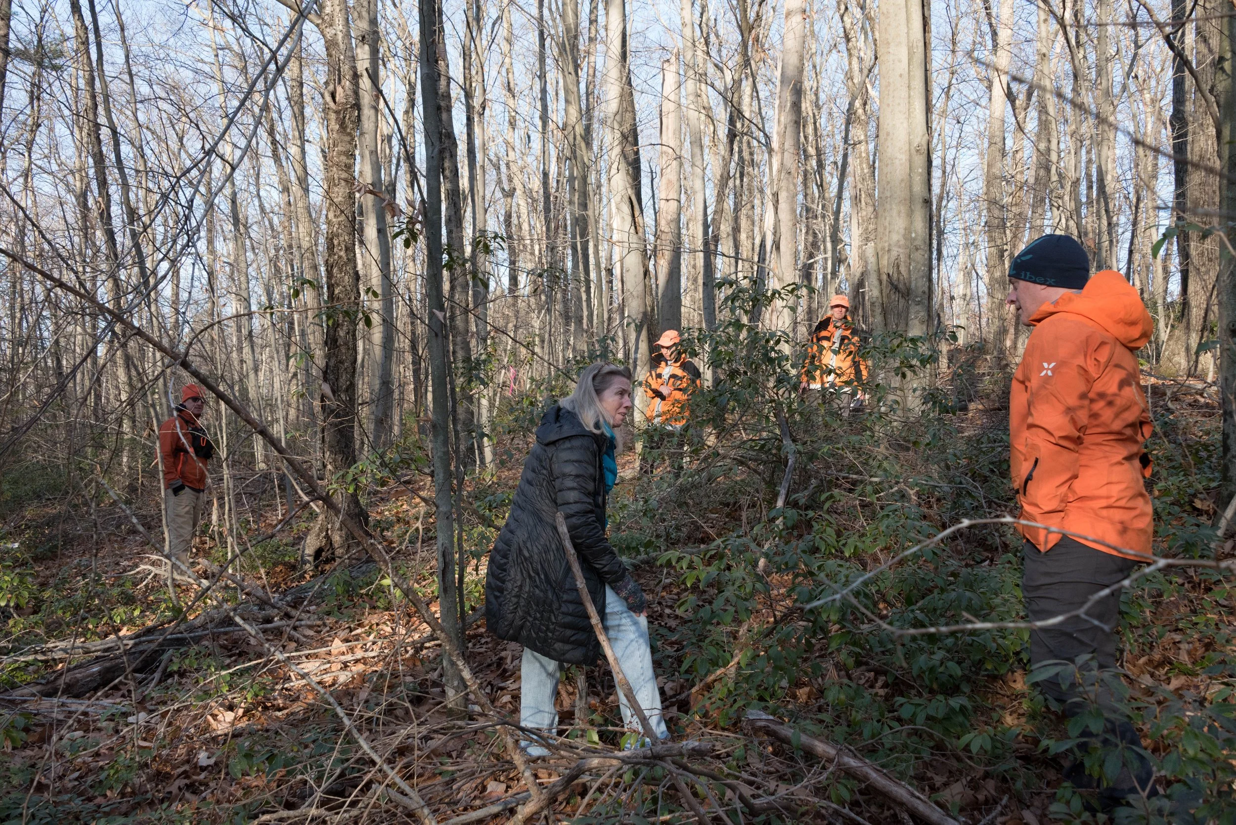 Dr Ann Marie Mires checks find.jpg