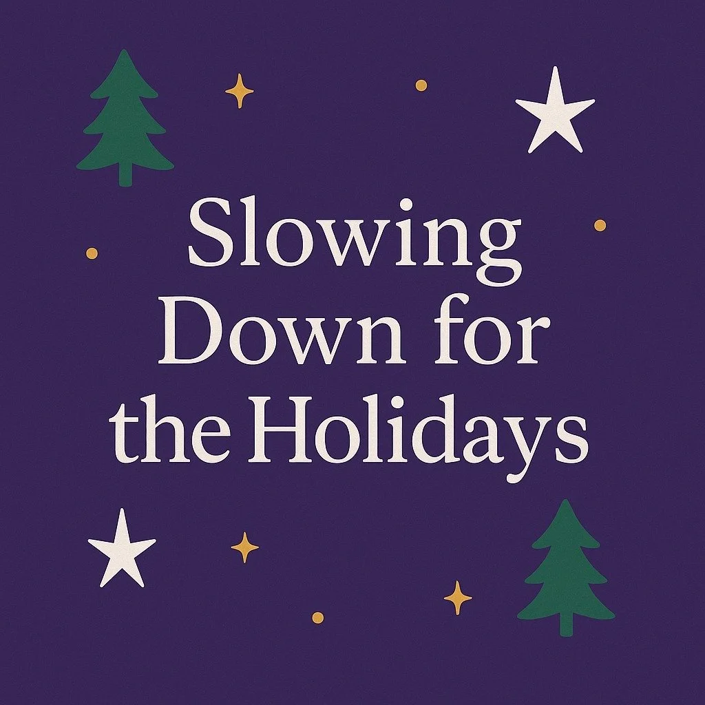 It&rsquo;s been a quiet couple of weeks here &mdash; and with Christmas around the corner and the New Year approaching faster than we can believe, this pause has been exactly what we needed.

As a small business, we spend so much time showing up, ser