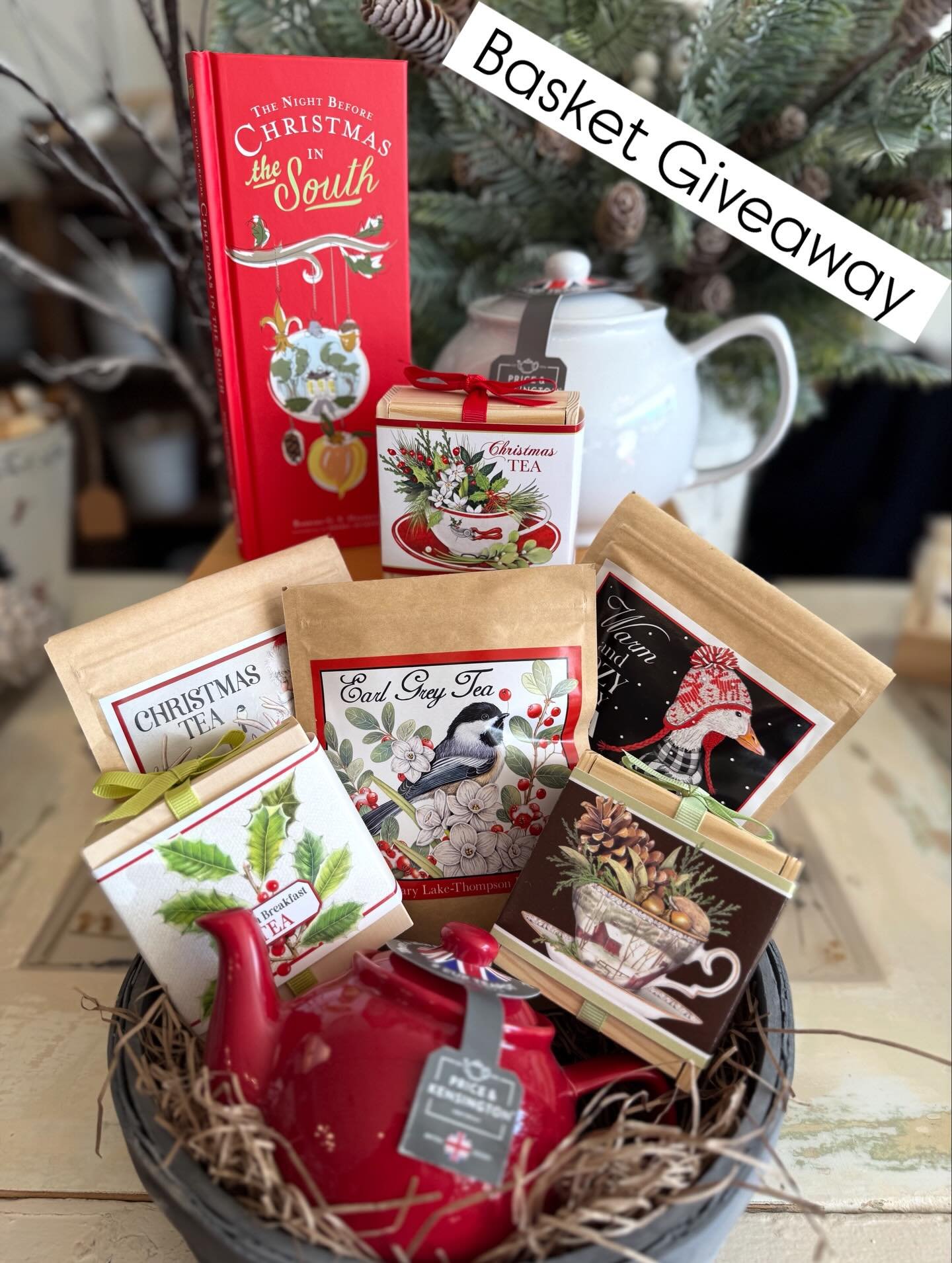 Comment your favorite tea and follow us to be entered into our tea basket giveaway.  We want to know your favs so we can add some new flavors!!! Be sure to comment and follow to be entered.