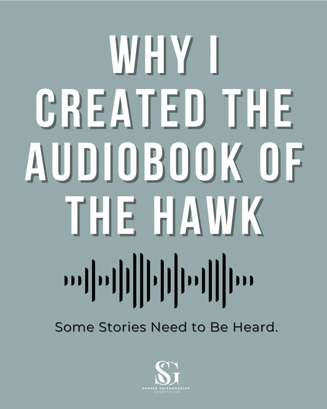For years, parts of this story were carried quietly.

Now, they&rsquo;re spoken.

The audiobook of The Hawk was created to bring the story into voice &mdash; where tone, pause, and presence change the experience.

Whether you listen on a commute, on 
