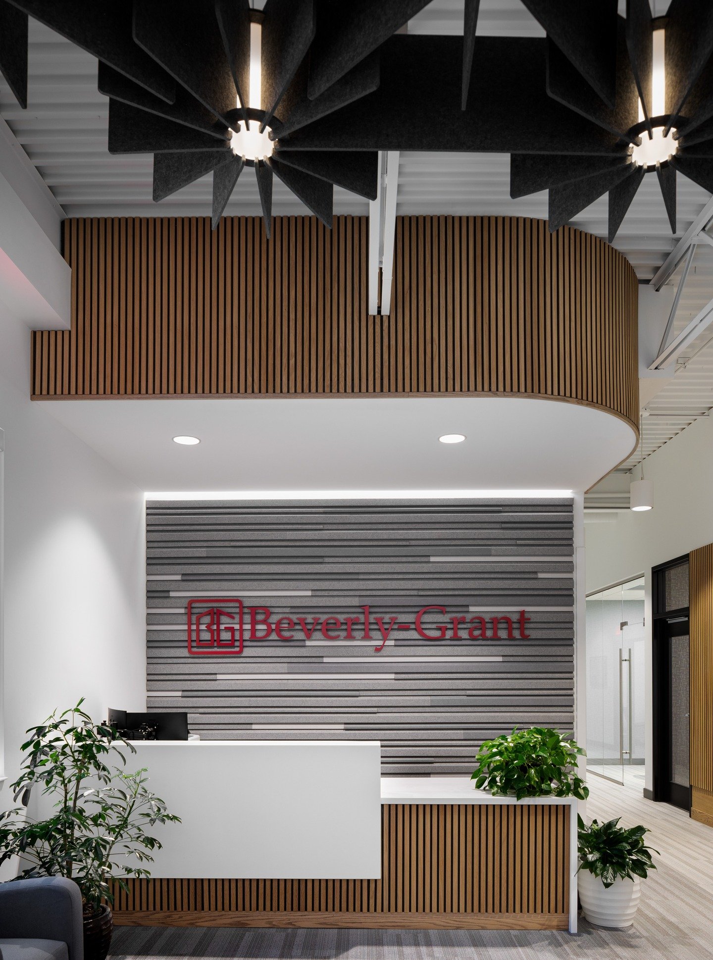 A custom felt wall? No problem! We enjoy adding thoughtful details where they matter most.