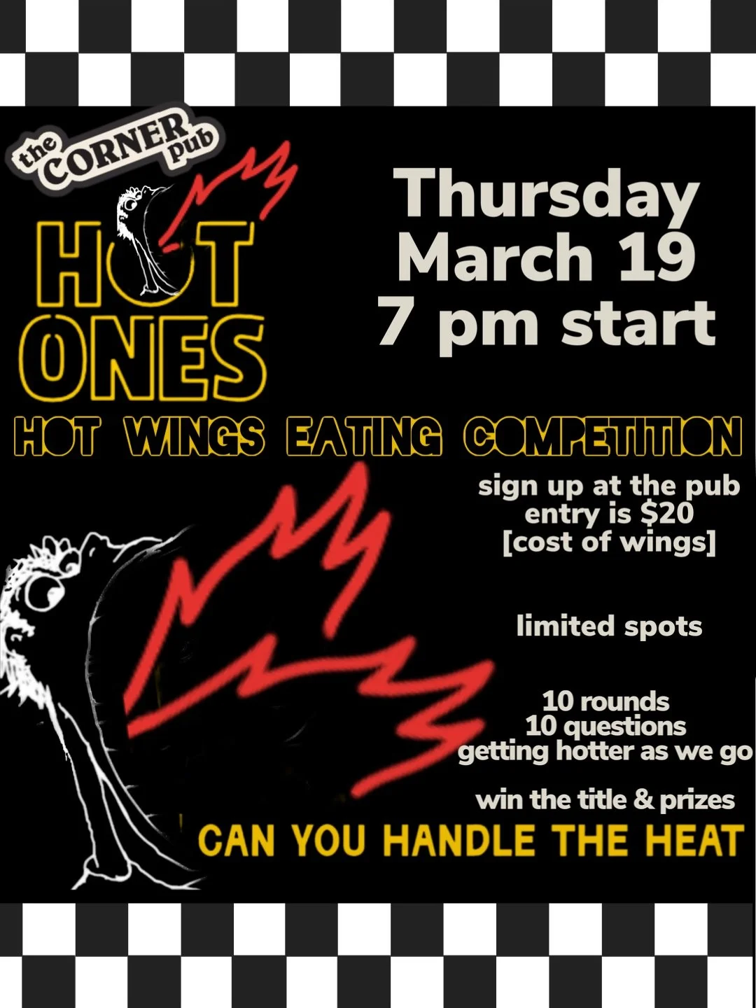 Hot ONES Wings Competition