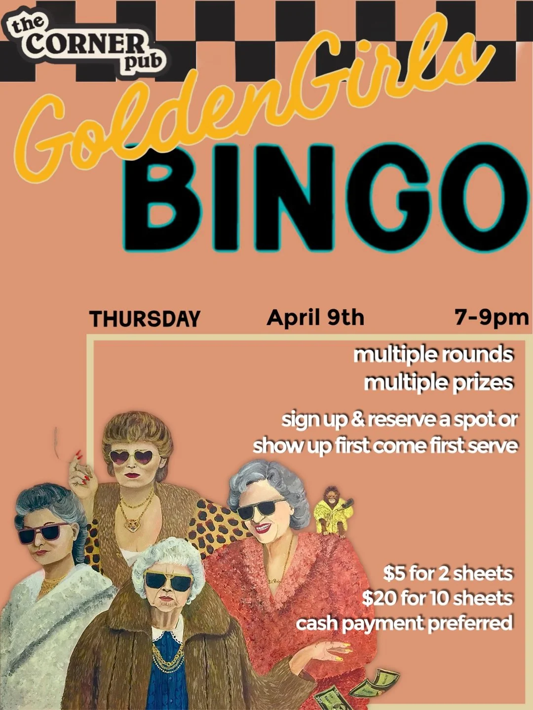 Golden Girls Bingo 
