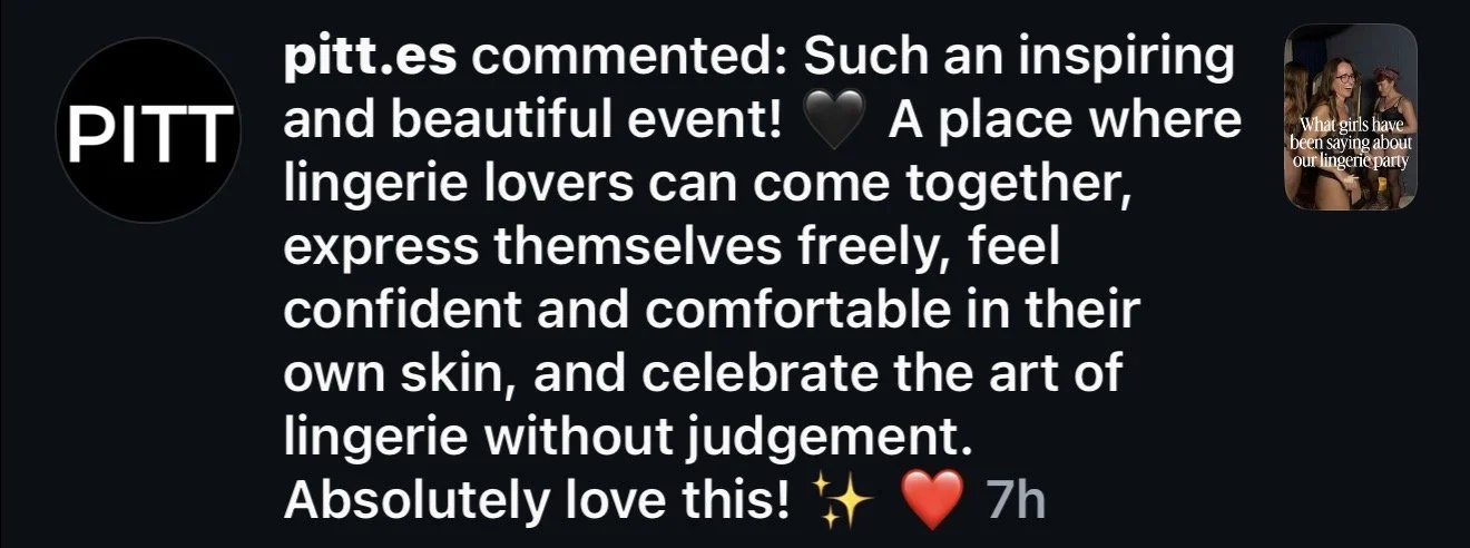 Testimonials Lingerie Party for women events Palma 8.jpg