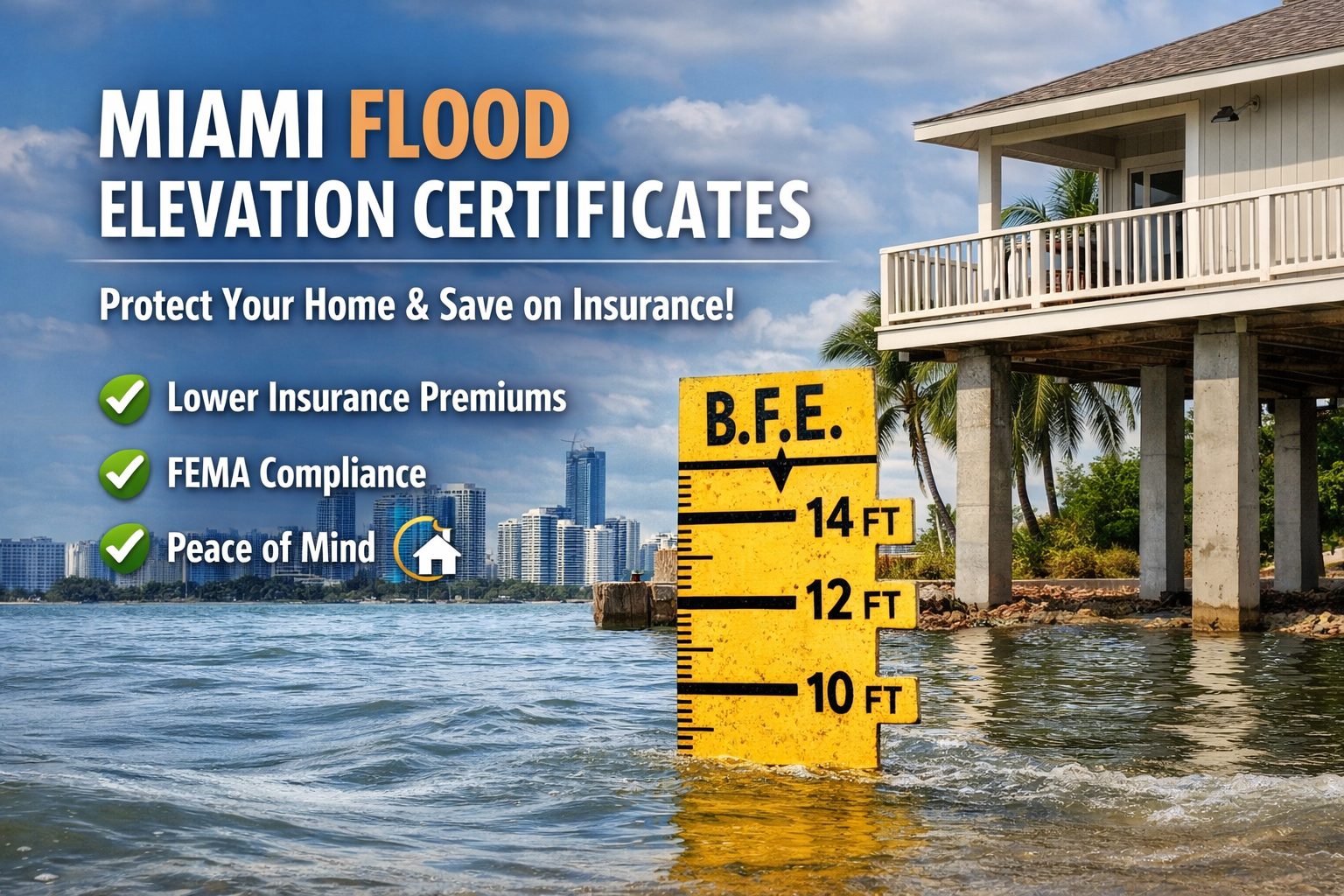 Miami Flood Elevation Certificates: How They Protect Your Home and Insurance Rates