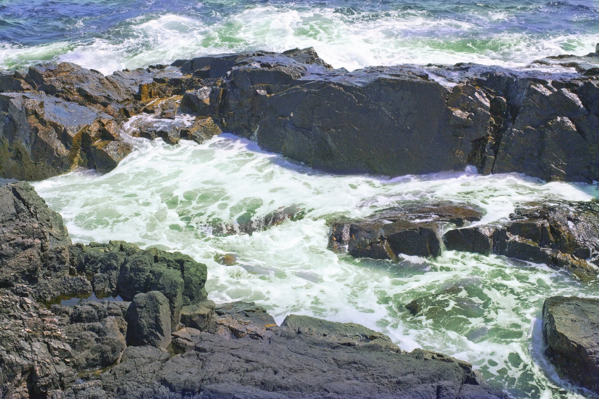 Seafoam (Framed Print)