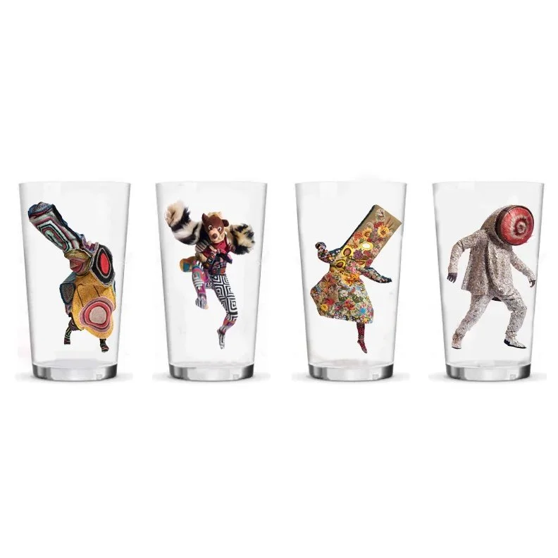 Four Drinking Glasses