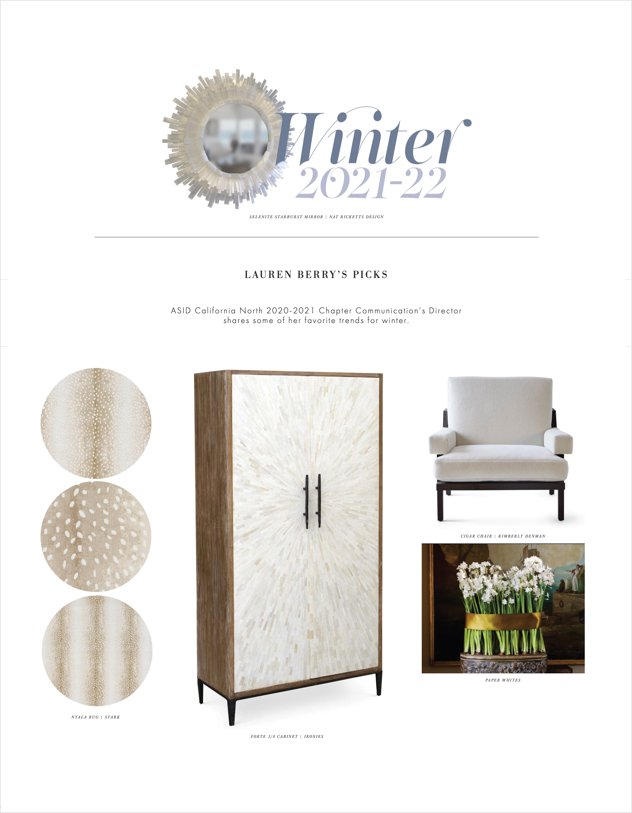 ASID DESIGN QUARTERLY, WINTER 2021-22
