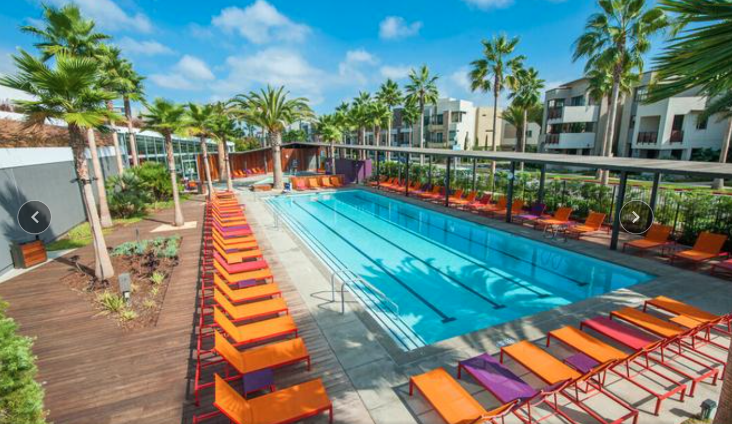 the resort fitness center, playa vista