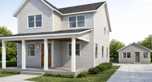 Lot 3 with ADU attachment 
3 bed/ 2.5 bath