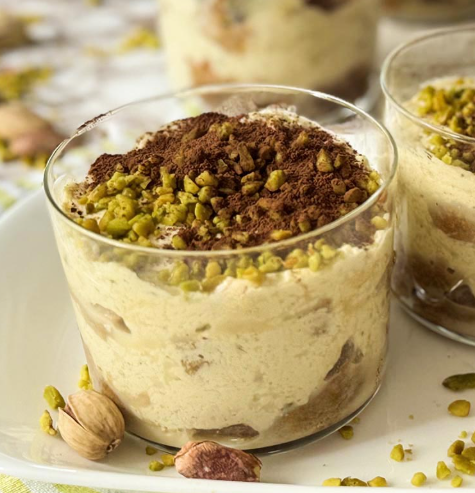 Pistachio Tiramisù - Individual pot
