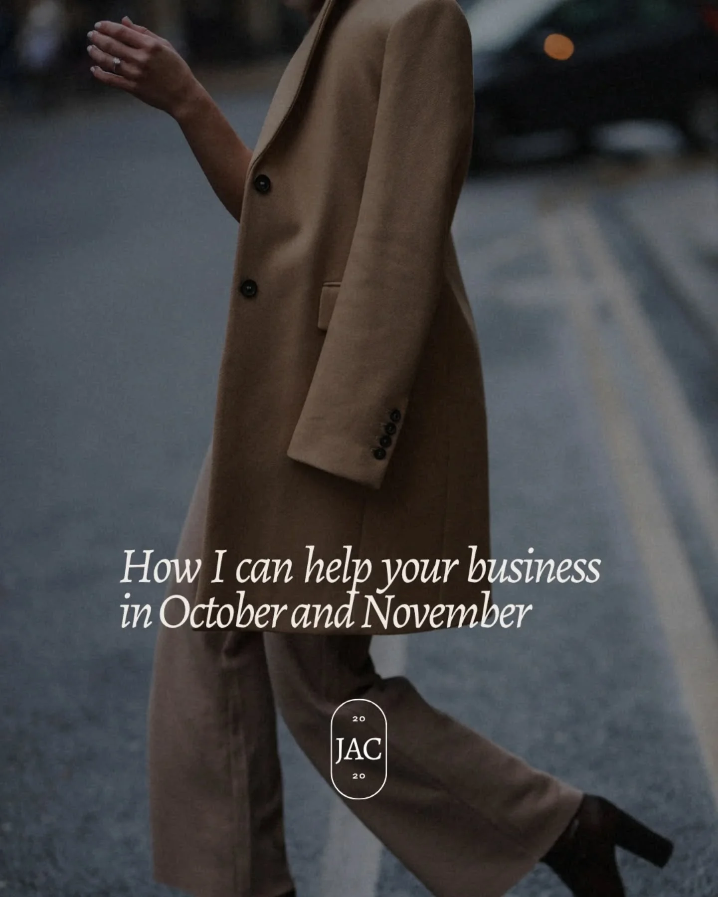 What is your business begging you for? ⁠
⁠
⁠
My services available to you in Q4:⁠
⁠
BRANDING⁠
- Strategy Sessions⁠
- Assets or Brand Visuals...think Logo Suite, Product Packaging Design, Social Media Covers, Flyers, Stickers, Brochures⁠
⁠
⁠
BRAND PHO