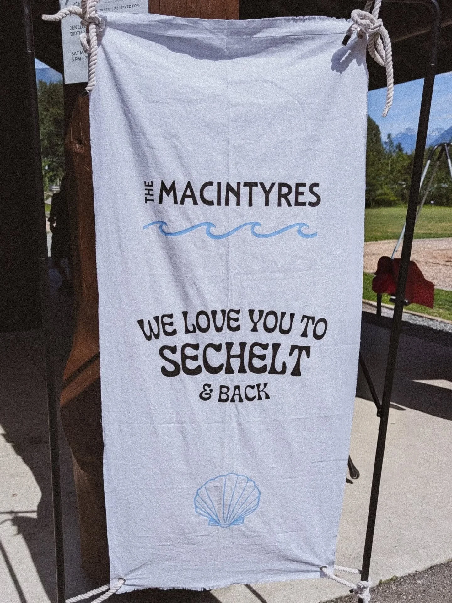 It's not goodbye, it's see you soon 👋🏻 Farewell Party banner coastal inspired 🐚🌊🏖️⚓