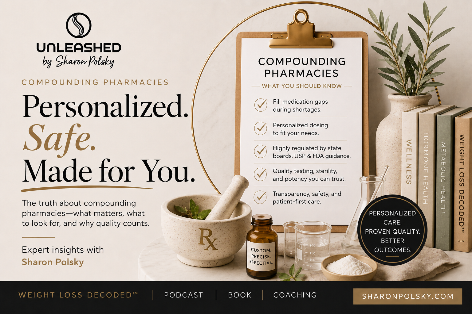 Compounding Pharmacies Safety &amp; Beyond