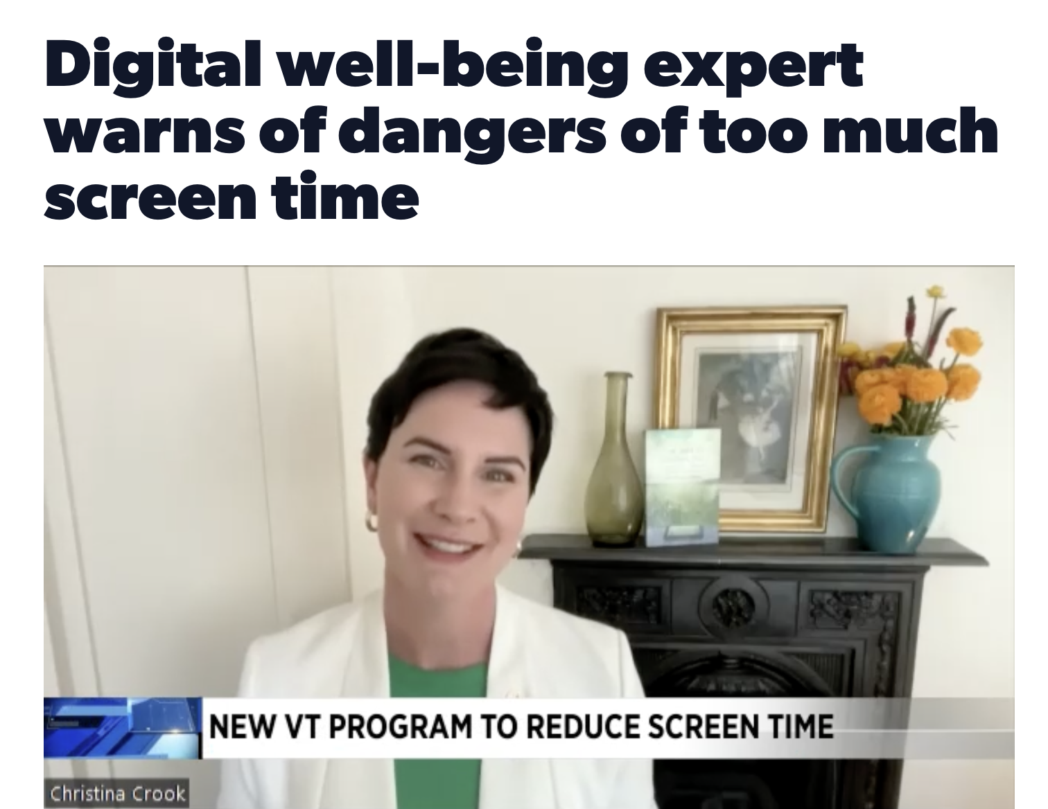 Fox News — New Digital Well-Being Program to Reduce Screentime and Boost Connection