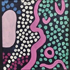 Untitled. acrylic on canvas, 8'' x 8''