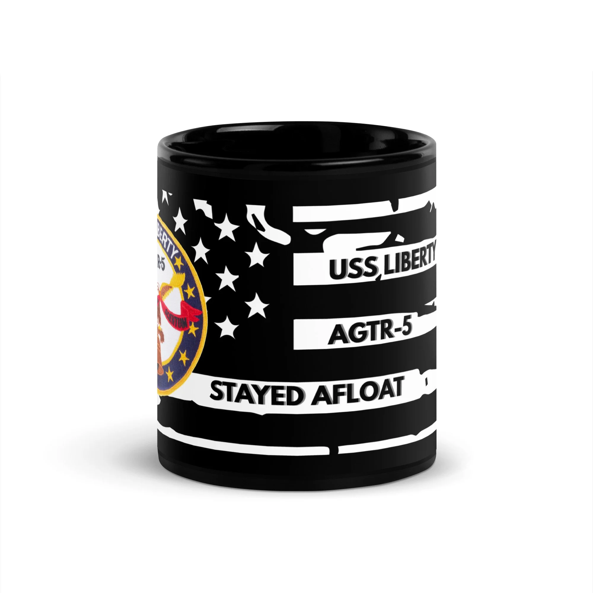 USS Liberty - AGTR-5 MUG - Stay Afloat