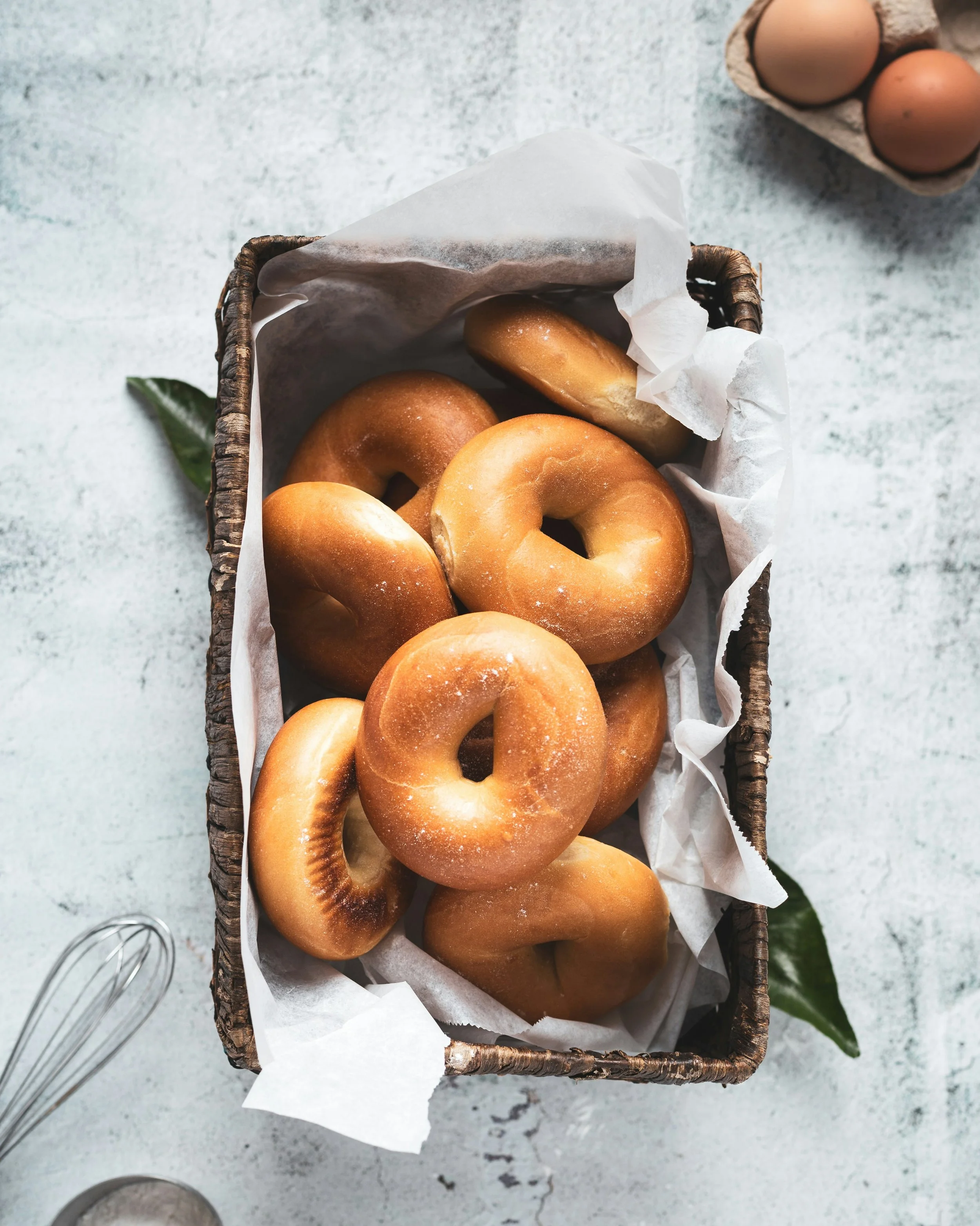 Sourdough Bagels