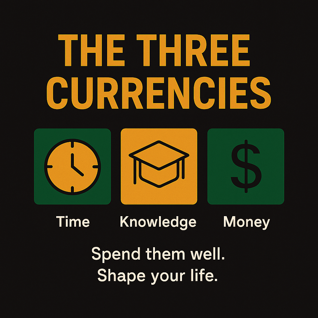 The Three Currencies That Shape Your Life