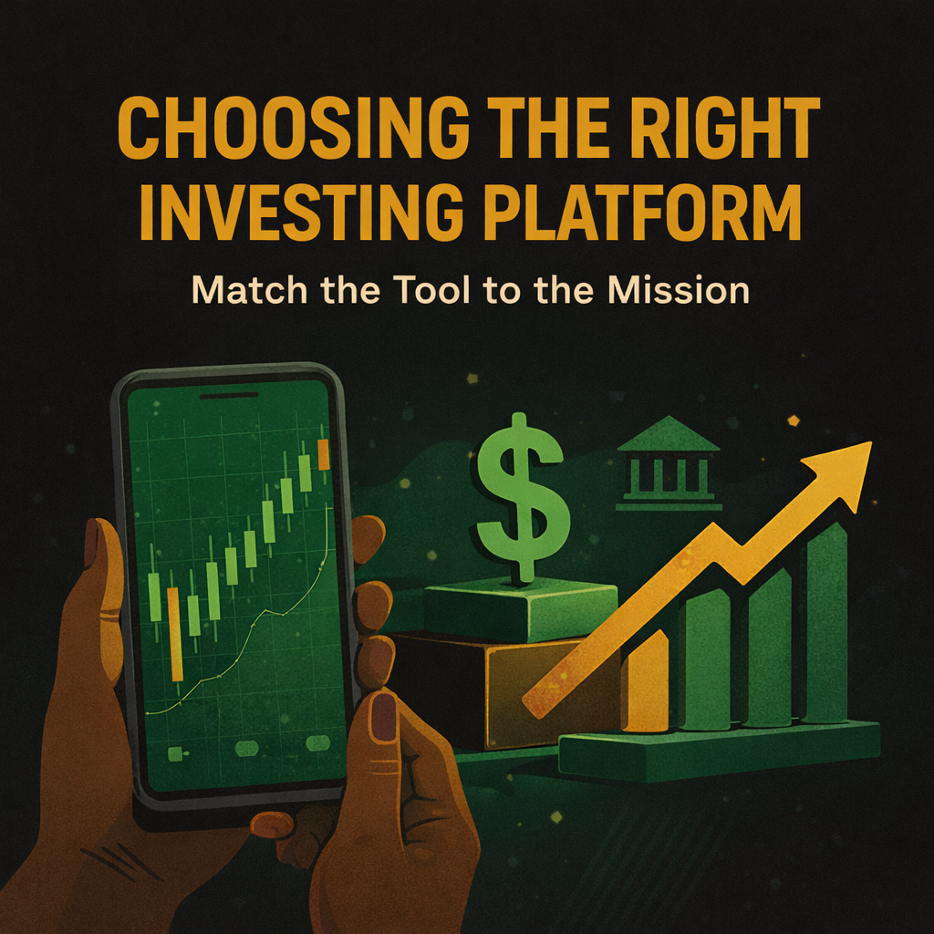 Choosing the Right Investing Platform: Match the Tool to the Mission