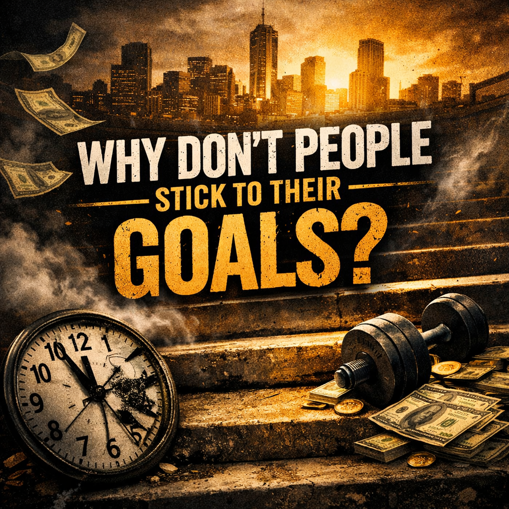 Why Don’t People Stick to Their Goals?