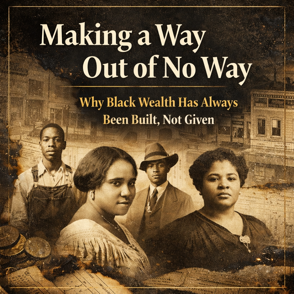 Making a Way Out of No Way:Why Black Wealth Has Always Been Built, Not Given
