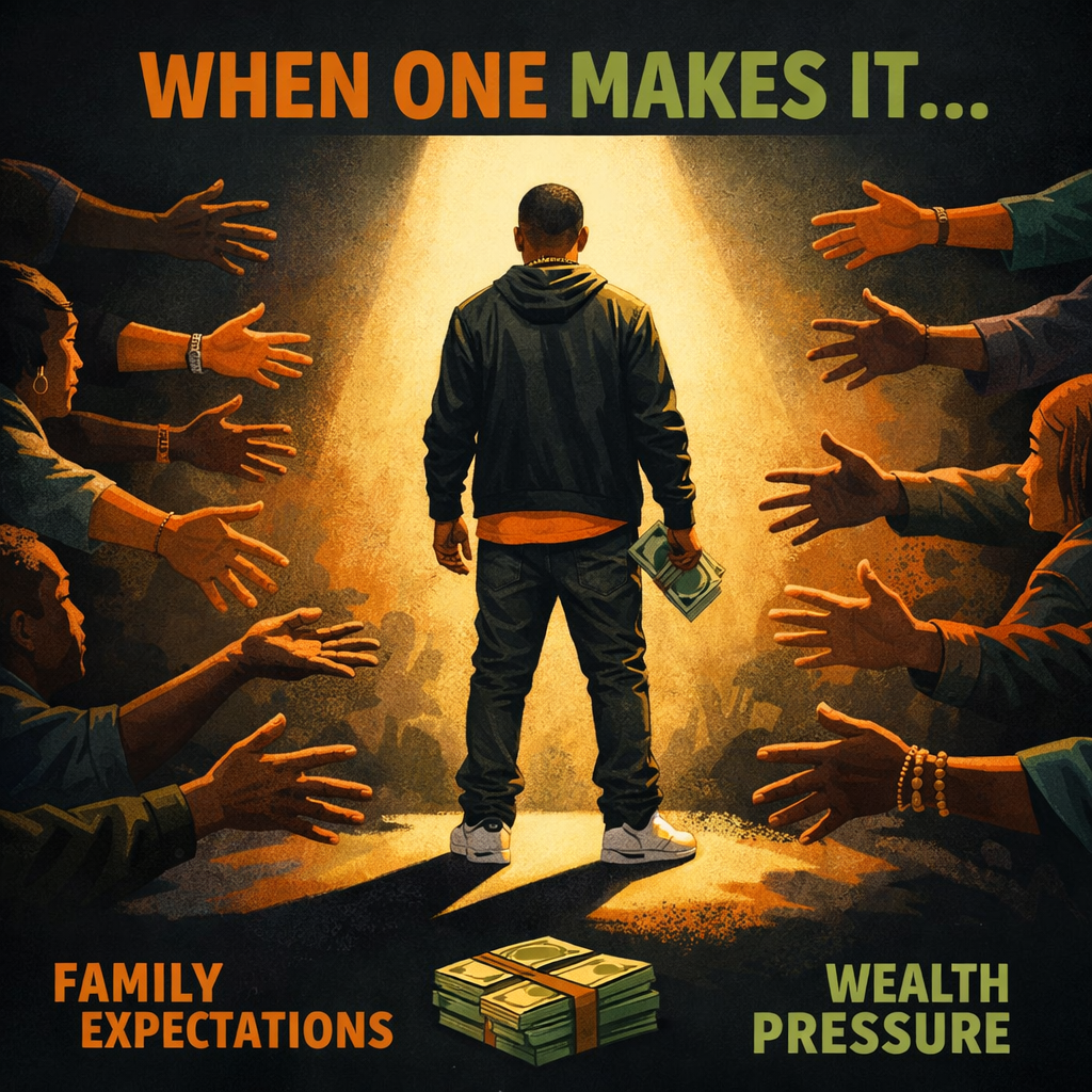 When One Person Makes It: Family, Fame, and the Weight of Being the “Savior”