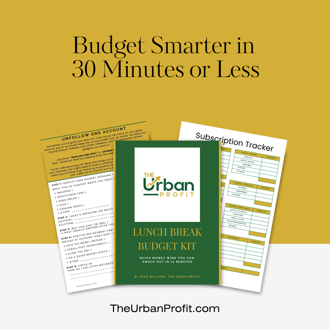 Lunch Break Budget Kit