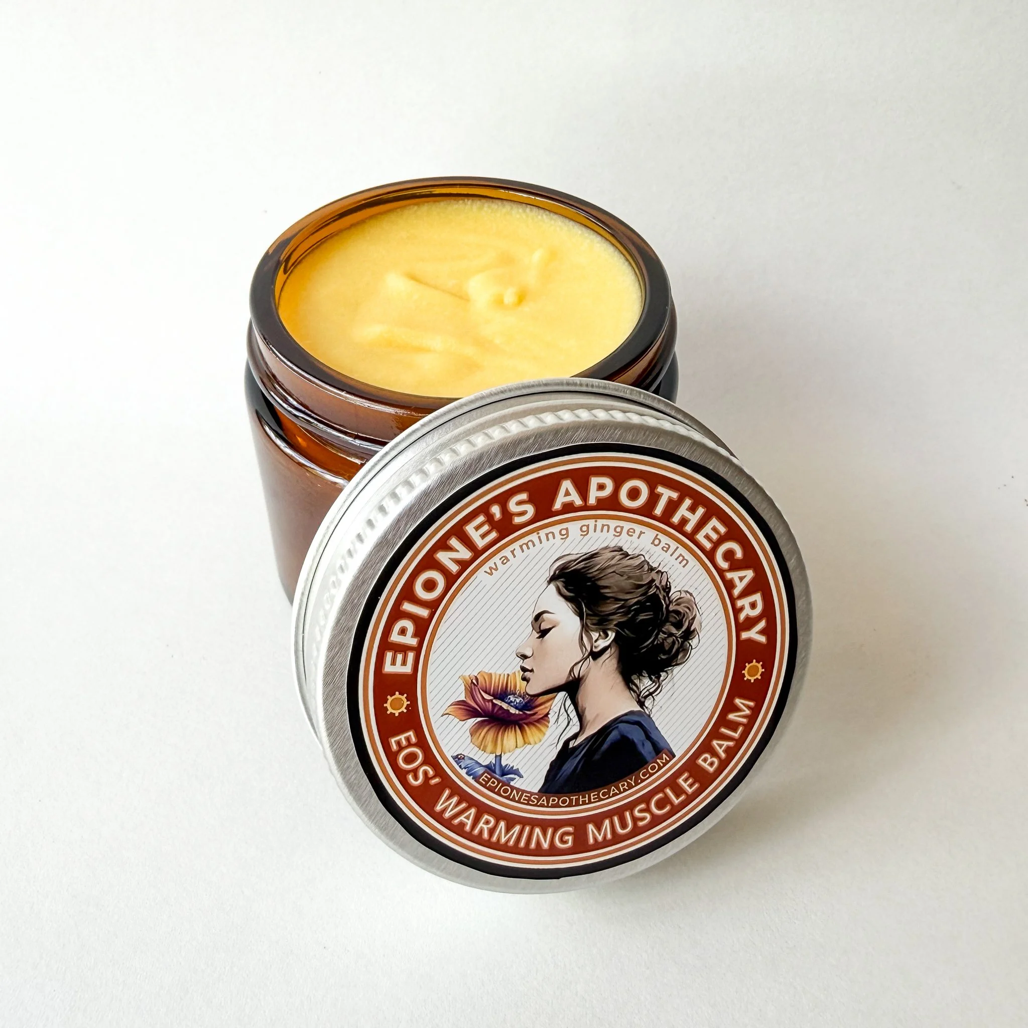 Eos' Warming Muscle Balm: Ginger
1 oz $18 - 2 oz $32