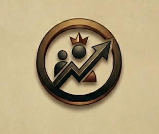 A digital illustration of a winding path with key points labeled, including Human Dynamics of Change, Focused Training, Stakeholder Alignment, Effective Communication, and Senior Sponsorship, connected by a network of red lines and glowing dots.