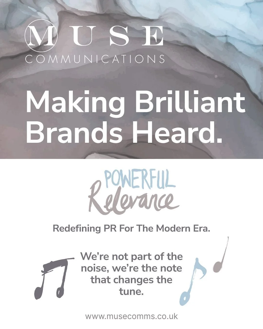 Our New Digital Chapter

Four years ago, we launched MUSE with one simple idea: that great PR should be just as agile, genuine and full of personality as the brands we represent.
What started as two people (and a handful of brave clients who believed