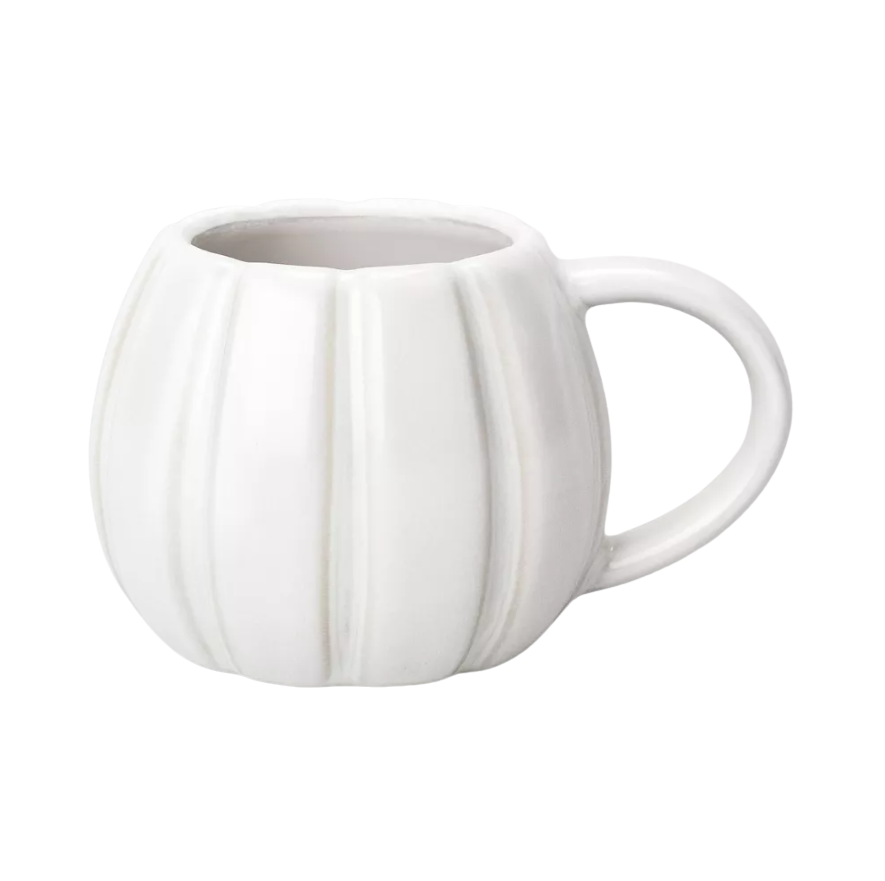 Halloween Stoneware Pumpkin Mug