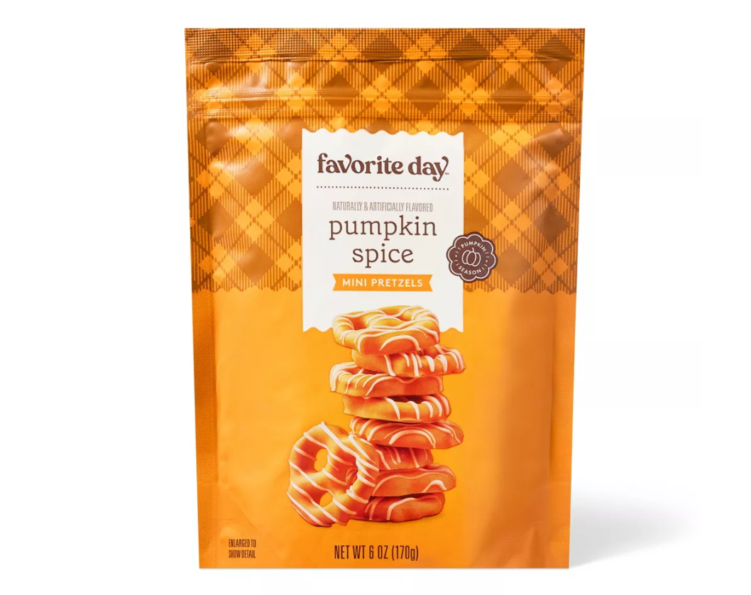 Favorite Day Pumpkin Spice Mini Pretzels