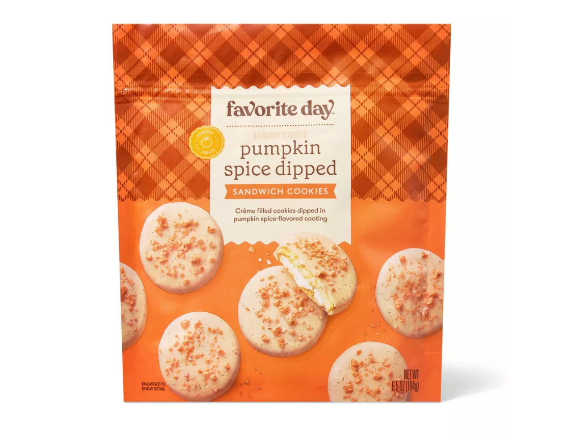 Favorite Day Pumpkin Spice Sandwich Cookies